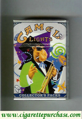 Camel Collectors Packs 7 Lights cigarettes hard box